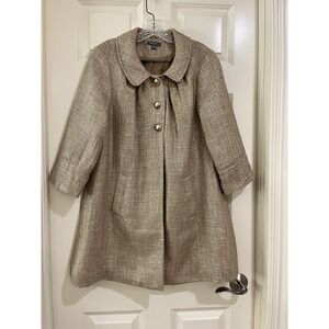 apt 9 women wool blend jacket size PM